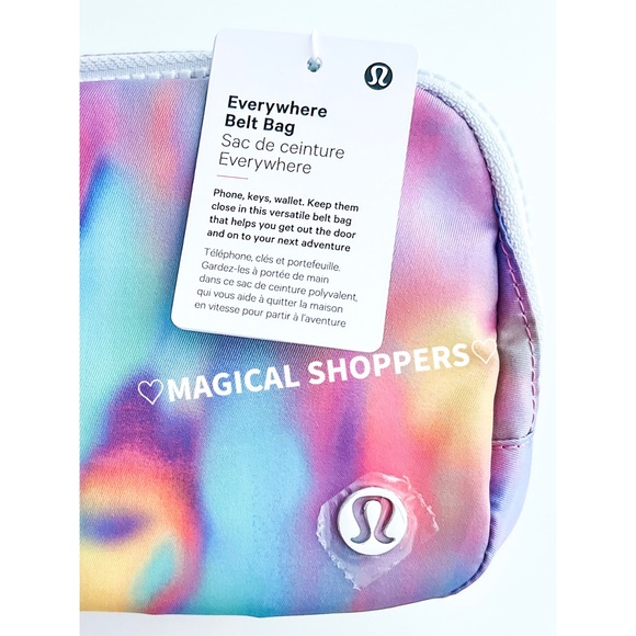 🍋 LULULEMON | Everywhere Belt Bag 1L in Prism Wash Print Multi Vapor NWT - Picture 4 of 9